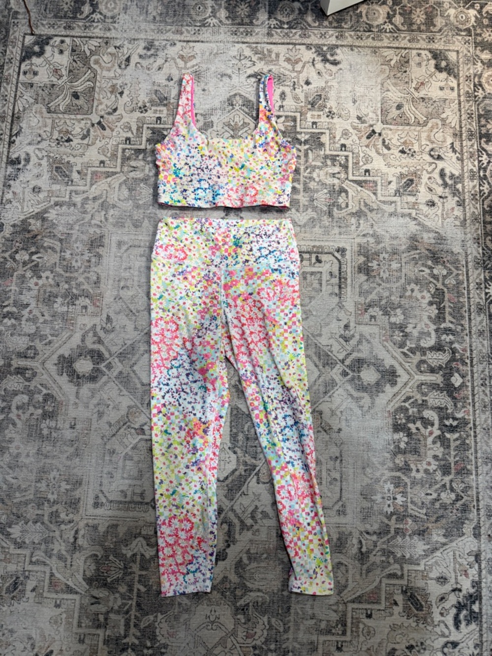 Fabletics High-Waist Leggings in floral Multicolor